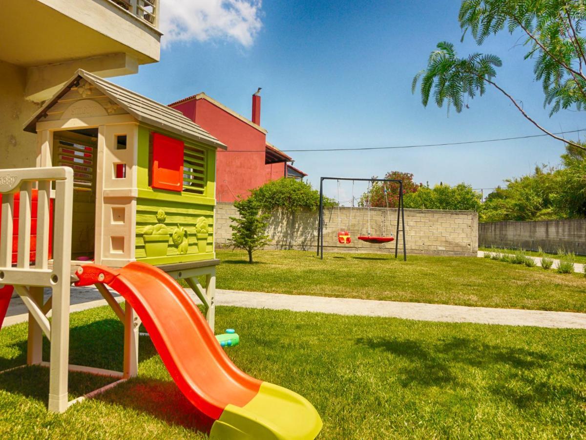 Cozy Family Friendly Apartment With Large Garden Close To Beaches - Dirella Kynopiástai Exterior foto